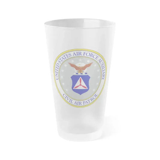 Civil Air Patrol - Frosted Pint Glass 16oz 16oz Frosted - Go Mug Yourself