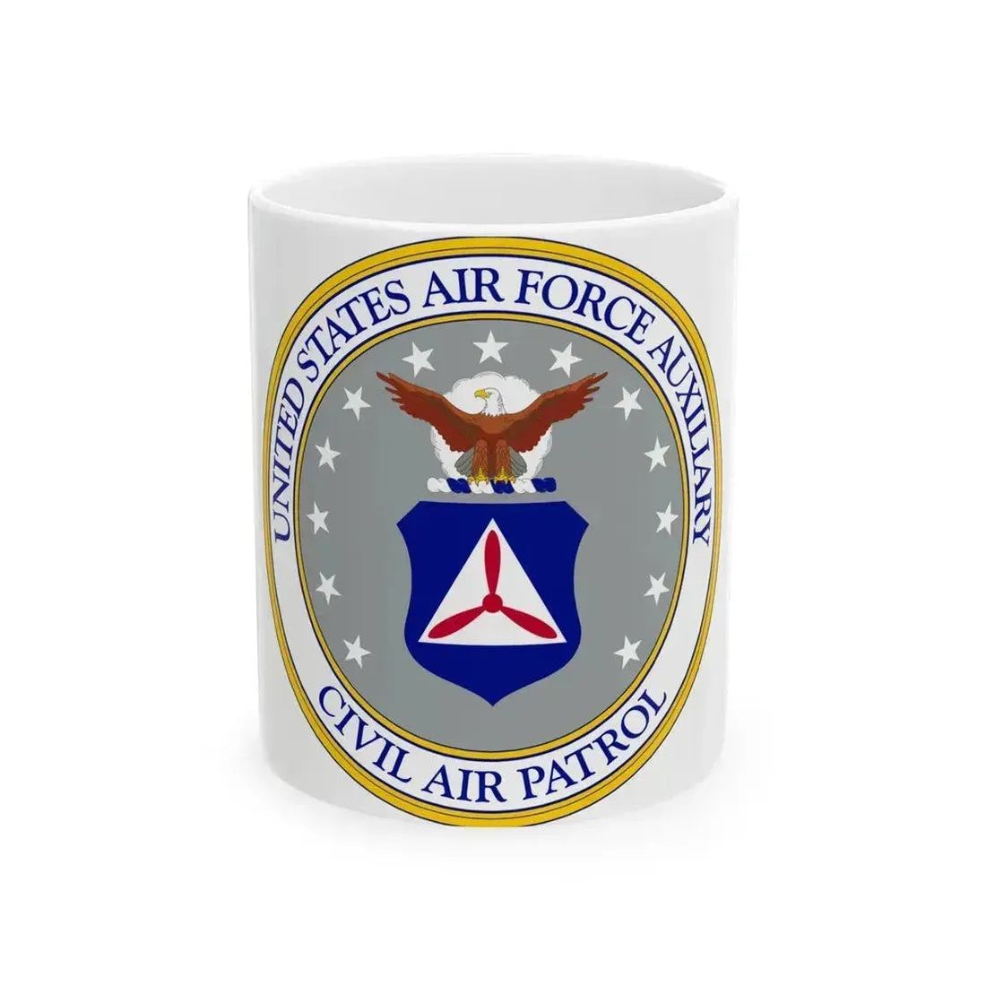 Civil Air Patrol - White Coffee Mug 11oz - Go Mug Yourself