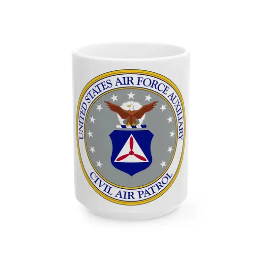 Civil Air Patrol - White Coffee Mug 15oz - Go Mug Yourself