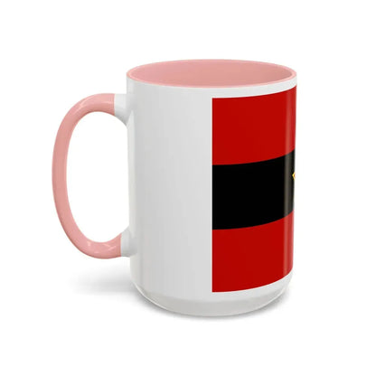 Civil Ensign of Albania 1945 to 1992 - Accent Coffee Mug - Go Mug Yourself