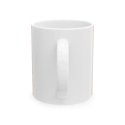 Civil Ensign of Albania 3-2 (Albania) White Coffee Mug - Go Mug Yourself