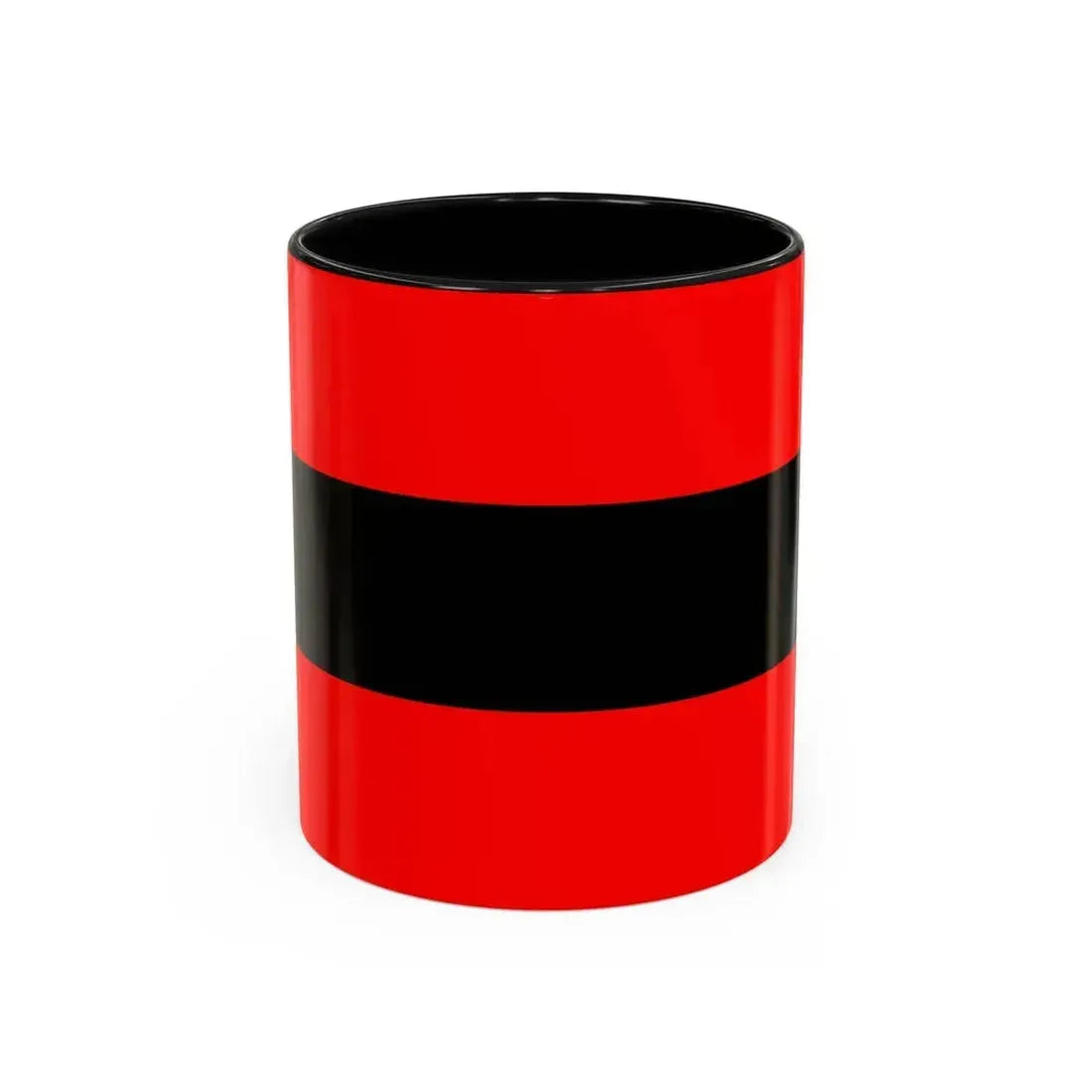 Civil Ensign of Albania - Accent Coffee Mug 11oz Black - Go Mug Yourself