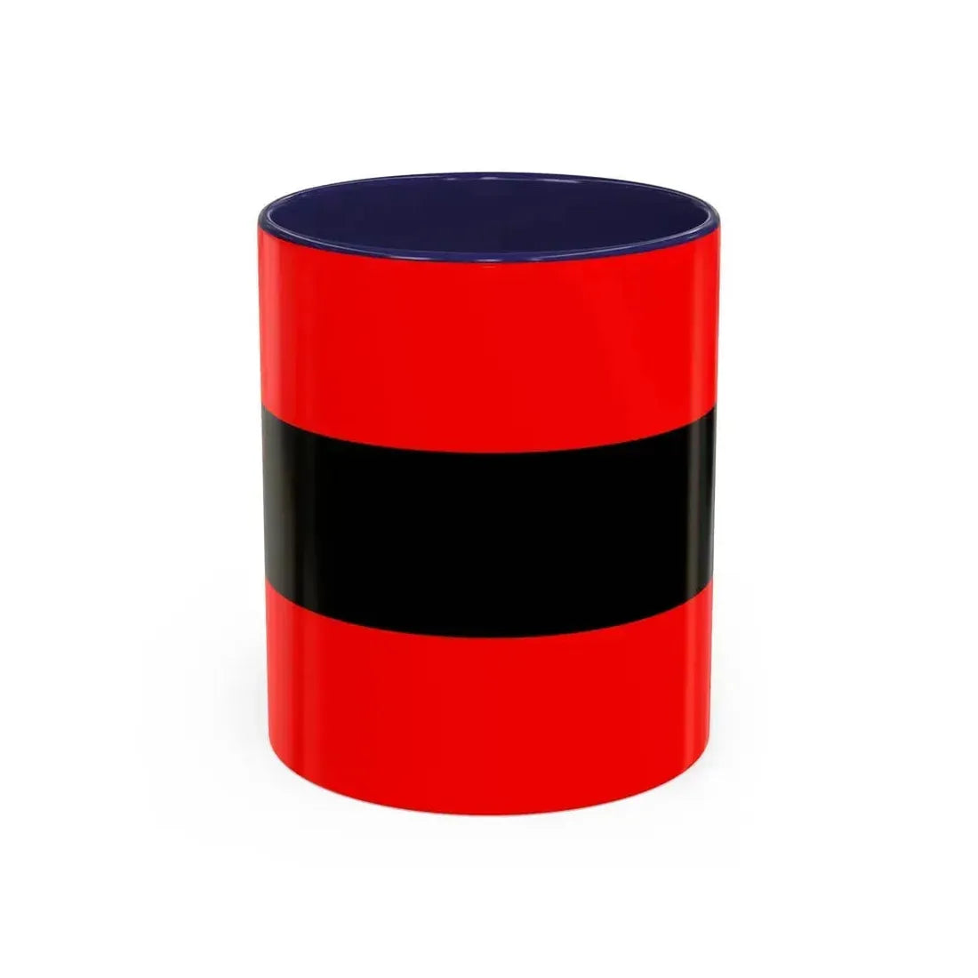 Civil Ensign of Albania - Accent Coffee Mug 11oz Navy - Go Mug Yourself