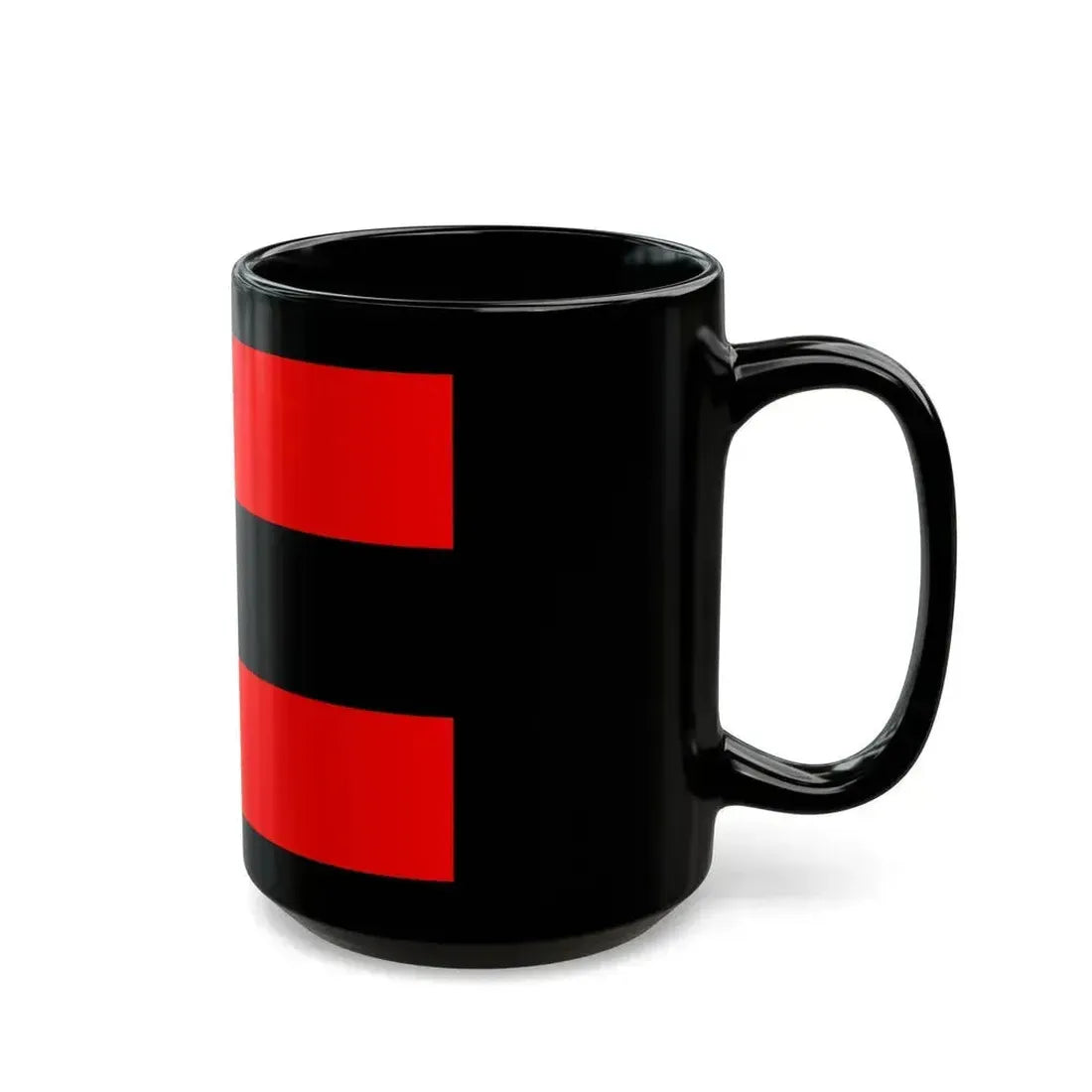 Civil Ensign of Albania - Black Coffee Mug - Go Mug Yourself