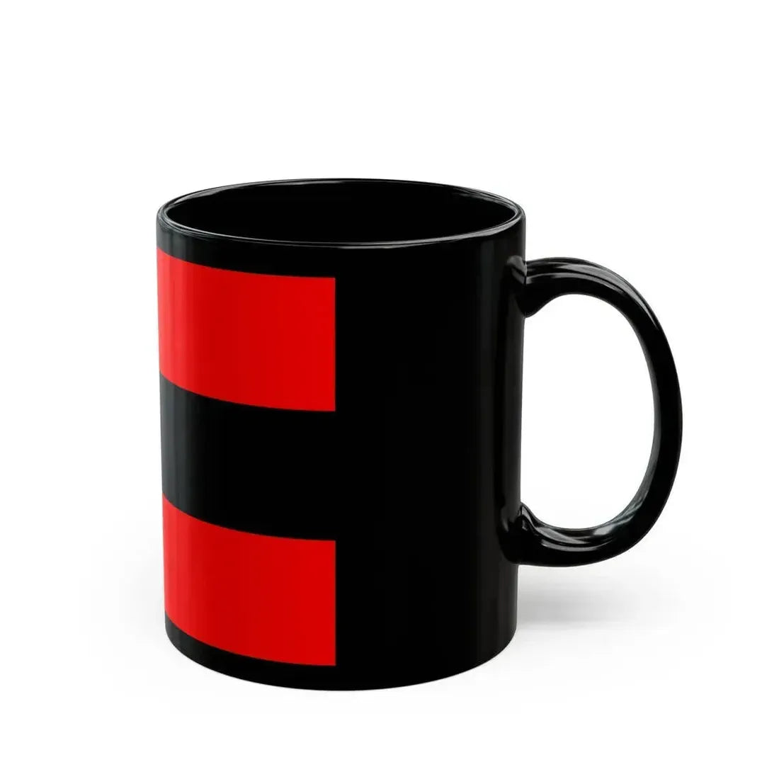 Civil Ensign of Albania - Black Coffee Mug - Go Mug Yourself