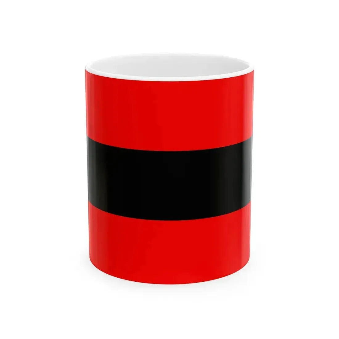 Civil Ensign of Albania - White Coffee Mug 11oz - Go Mug Yourself