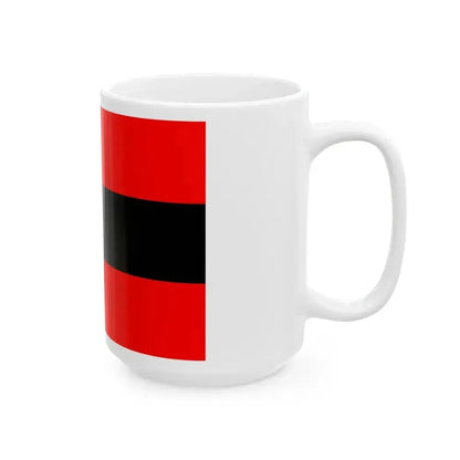 Civil Ensign of Albania - White Coffee Mug - Go Mug Yourself