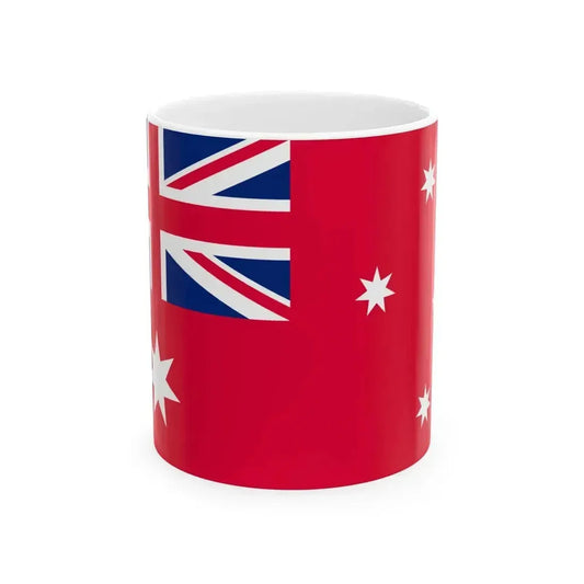 Civil Ensign of Australia (Australia) White Coffee Mug 11oz - Go Mug Yourself