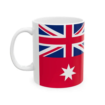 Civil Ensign of Australia (Australia) White Coffee Mug - Go Mug Yourself