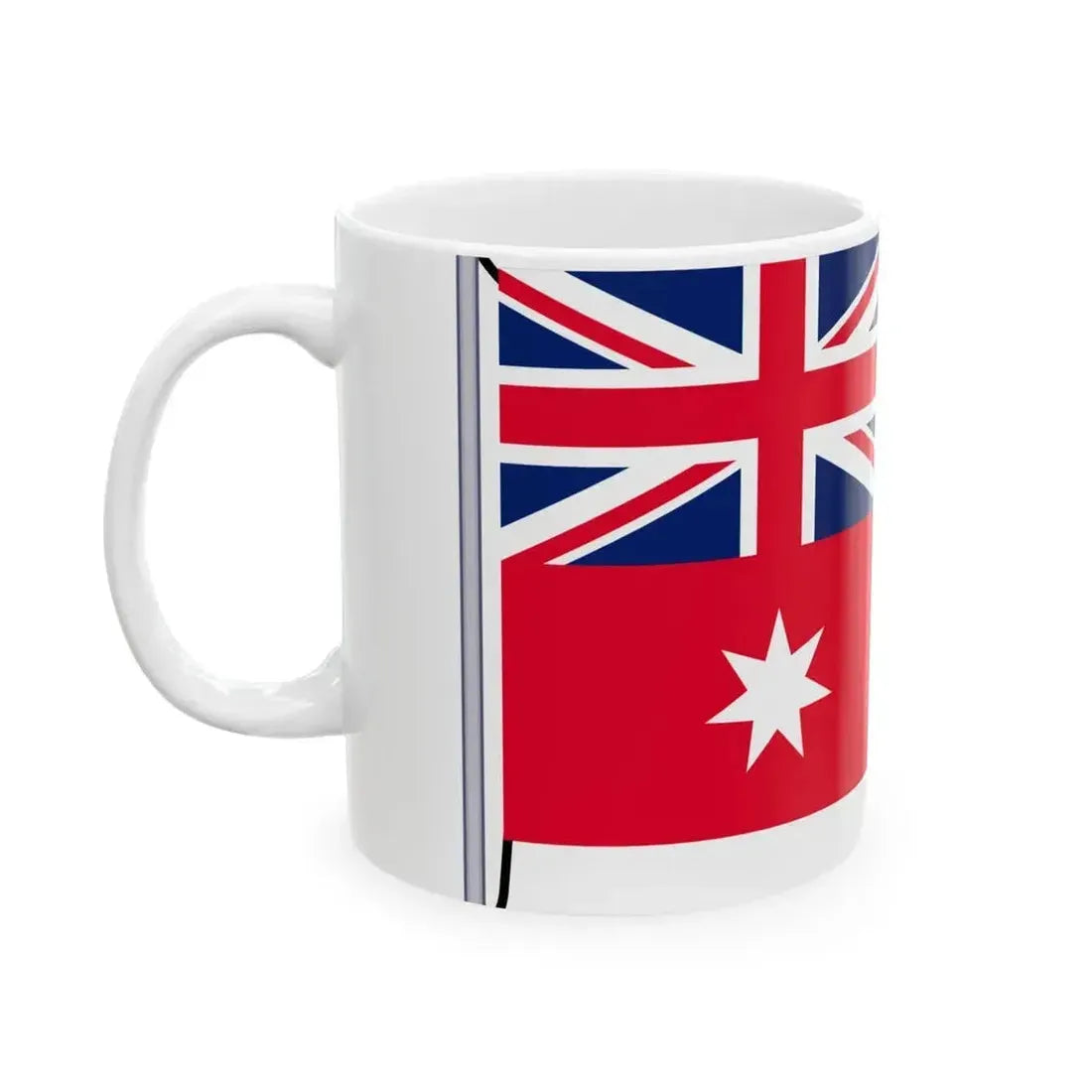 Civil Ensign of Australia Flag Act 1953 (Australia) White Coffee Mug - Go Mug Yourself