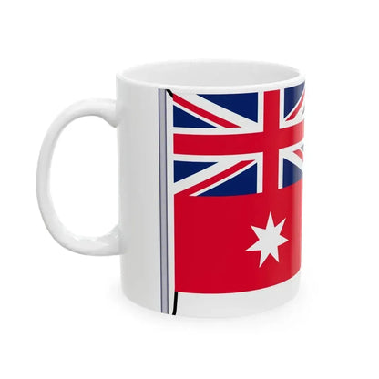 Civil Ensign of Australia Flag Act 1953 (Australia) White Coffee Mug - Go Mug Yourself