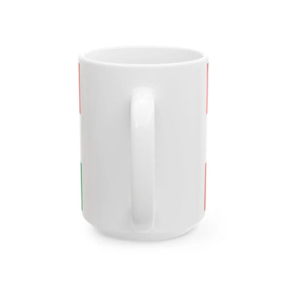 Civil Ensign of Austria-Hungary 1869-1918 (Austria)_1 White Coffee Mug - Go Mug Yourself