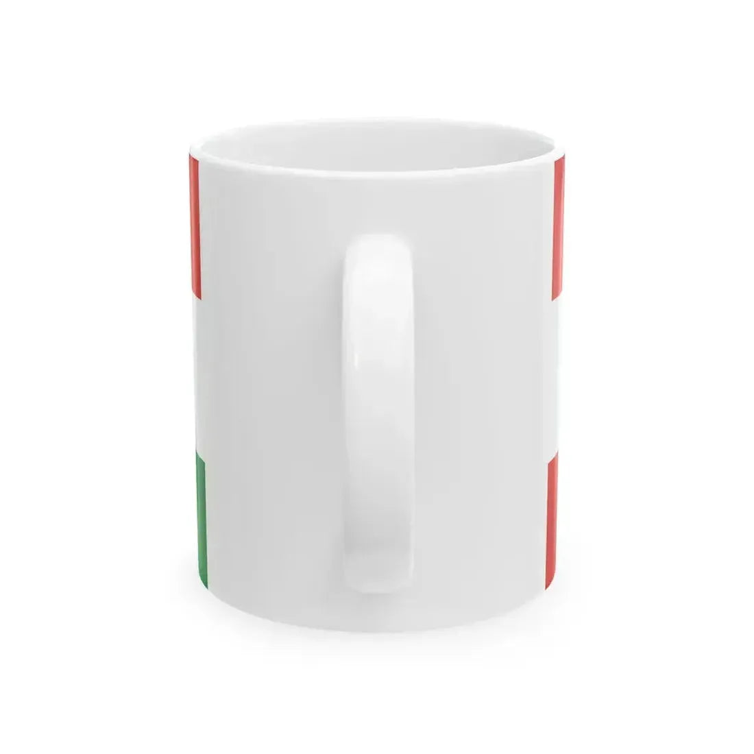 Civil ensign of Austria-Hungary 1869-1918 (Austria) White Coffee Mug - Go Mug Yourself