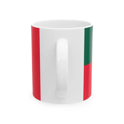 Civil Ensign of Bangladesh (Bangladesh) White Coffee Mug - Go Mug Yourself