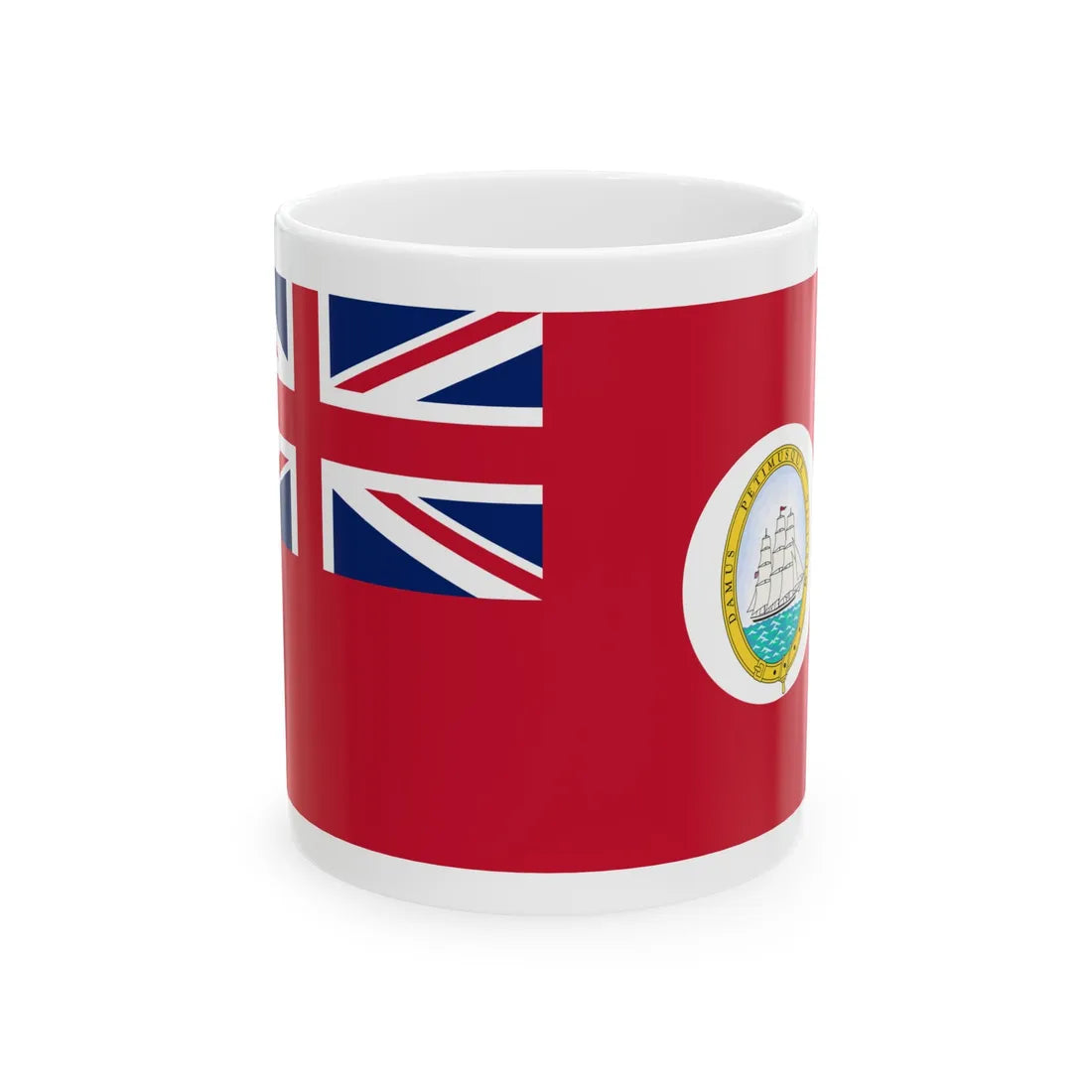 Civil ensign of British Guiana 1906-1919 (Guyana) White Coffee Mug 11oz - Go Mug Yourself