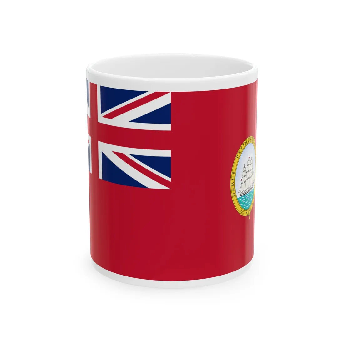 Civil ensign of British Guiana 1919-1955 (Guyana) White Coffee Mug 11oz - Go Mug Yourself