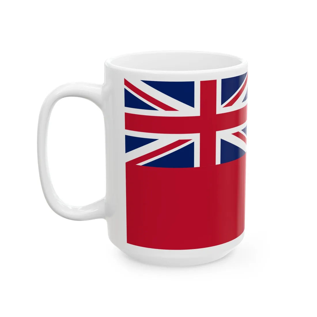 Civil ensign of British Guiana 1919-1955 (Guyana) White Coffee Mug - Go Mug Yourself