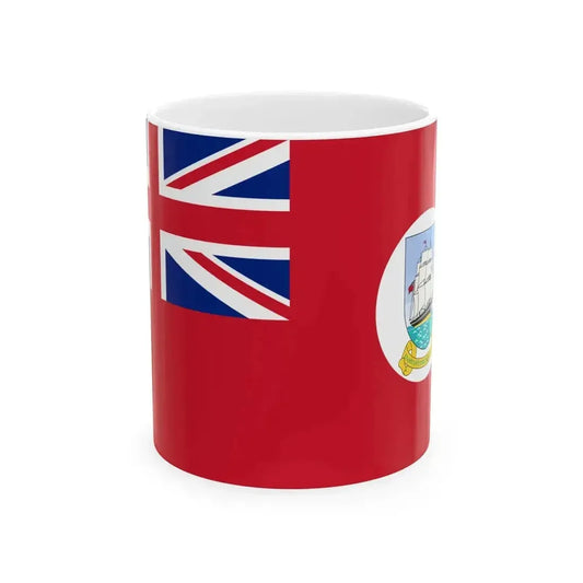 Civil ensign of British Guiana 1955-1966 (Guyana) White Coffee Mug 11oz - Go Mug Yourself
