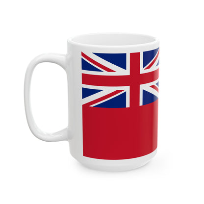 Civil ensign of British Guiana 1955-1966 (Guyana) White Coffee Mug-Go Mug Yourself