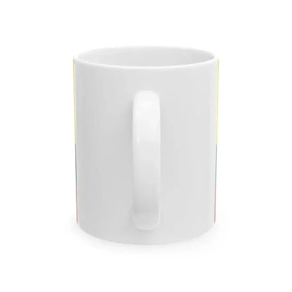 Civil Ensign of Colombia (Colombia) White Coffee Mug - Go Mug Yourself