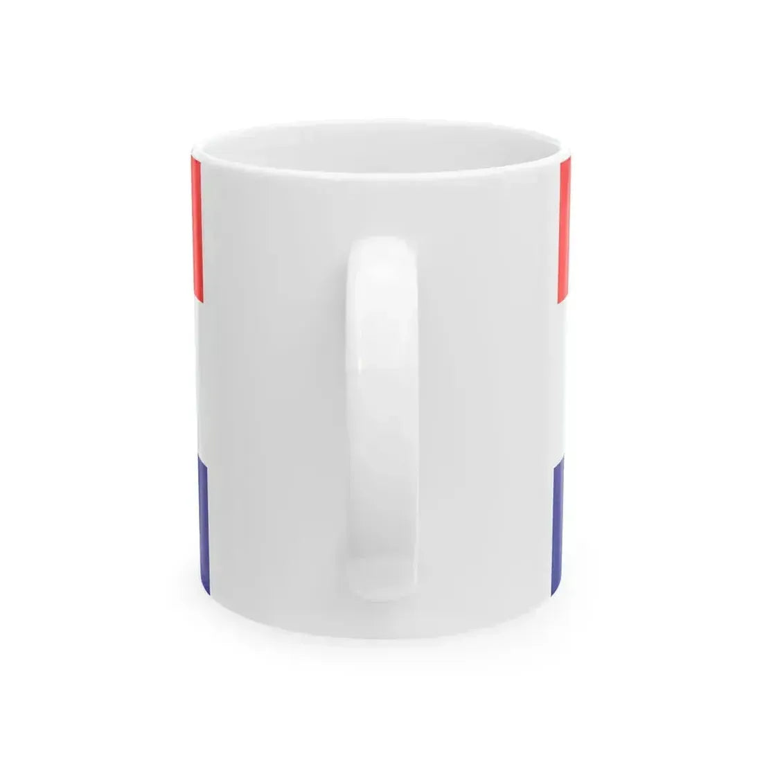 Civil ensign of Croatia (Croatia) White Coffee Mug - Go Mug Yourself