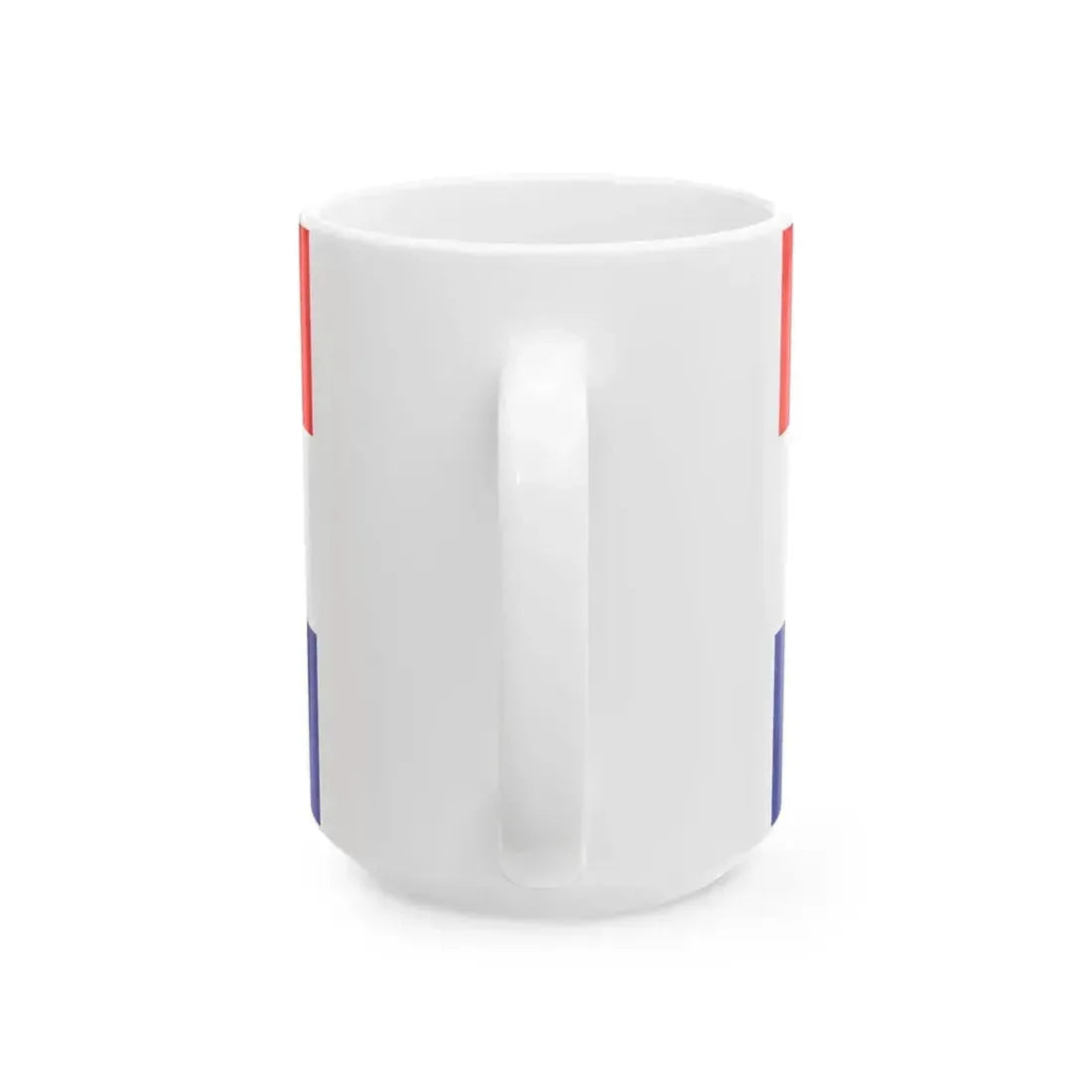 Civil ensign of Croatia (Croatia) White Coffee Mug - Go Mug Yourself