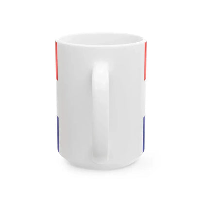Civil ensign of Croatia (Croatia) White Coffee Mug - Go Mug Yourself