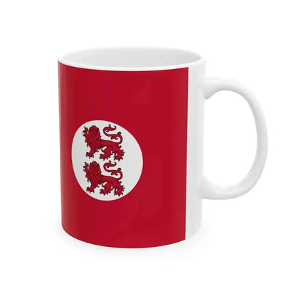 Civil Ensign of Cyprus 1922-1960 (Cyprus) White Coffee Mug - Go Mug Yourself
