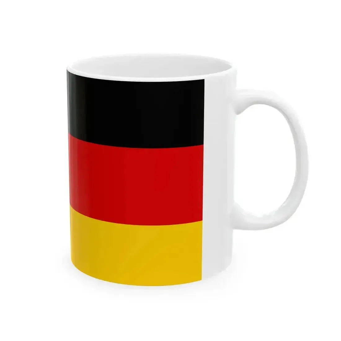 Civil Ensign of East Germany 1959-1973 alternative version (Germany) White Coffee Mug - Go Mug Yourself