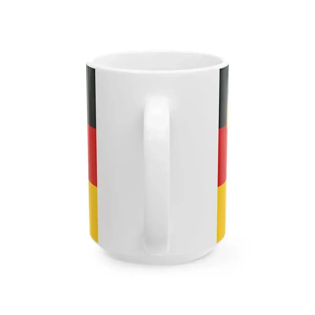 Civil Ensign of East Germany 1959-1973 alternative version (Germany) White Coffee Mug - Go Mug Yourself