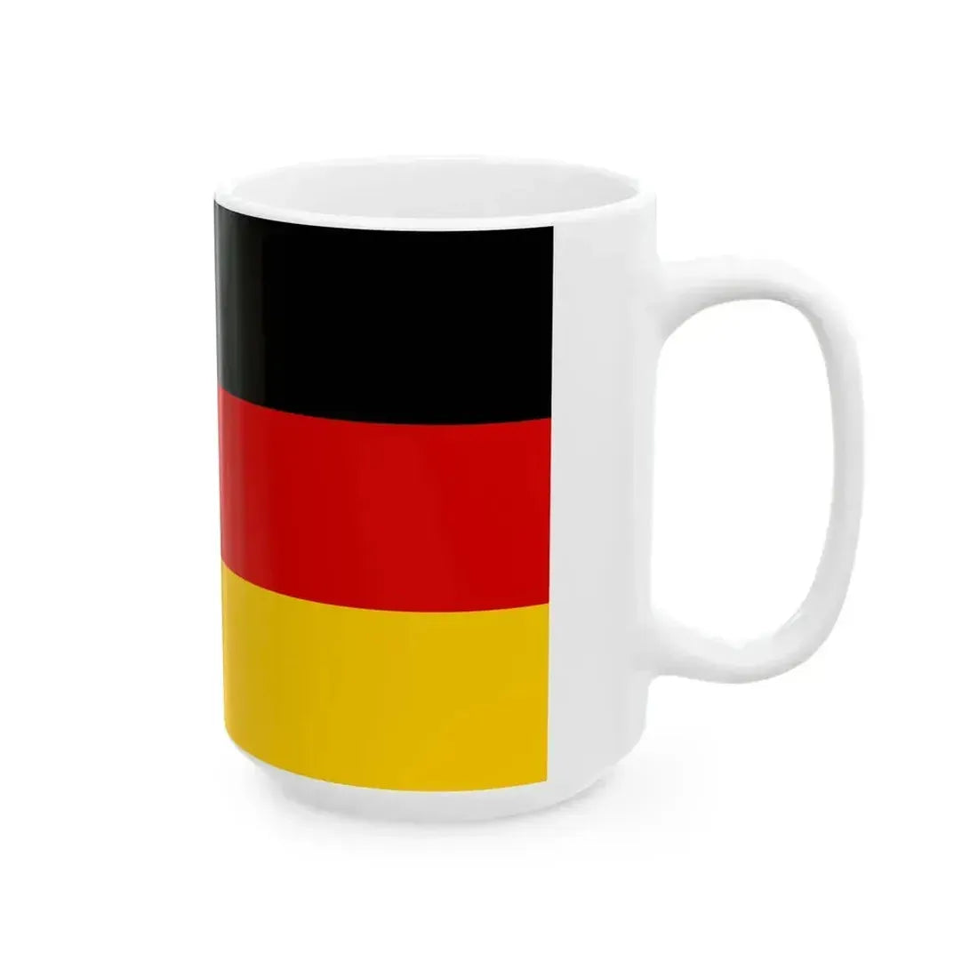 Civil Ensign of East Germany 1959-1973 alternative version (Germany) White Coffee Mug - Go Mug Yourself
