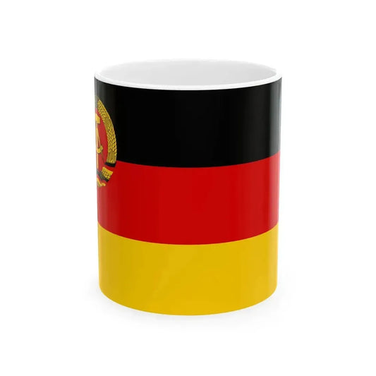 Civil Ensign of East Germany 1959-1973 (Germany) White Coffee Mug 11oz - Go Mug Yourself