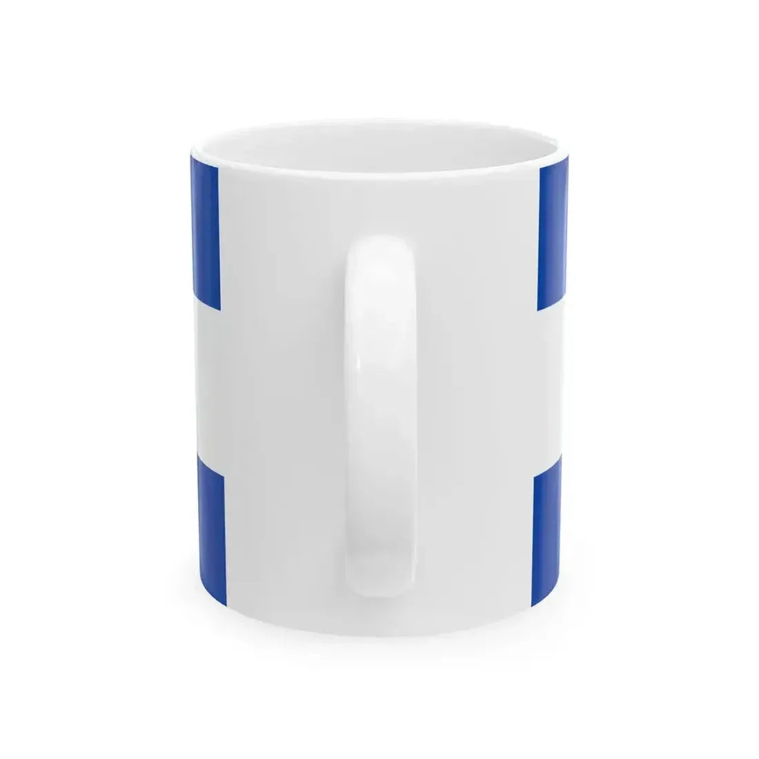 Civil Ensign of El Salvador (El Salvador) White Coffee Mug - Go Mug Yourself