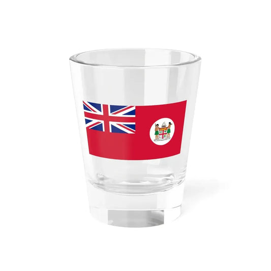 Civil Ensign of Fiji 1908-1970 (Fiji) Shot Glass 1.5oz 1.5oz - Go Mug Yourself