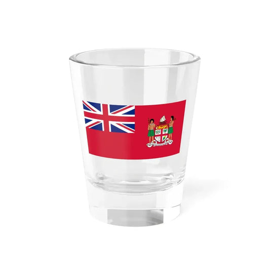 Civil Ensign of Fiji 1924-1970 unofficial (Fiji) Shot Glass 1.5oz 1.5oz - Go Mug Yourself
