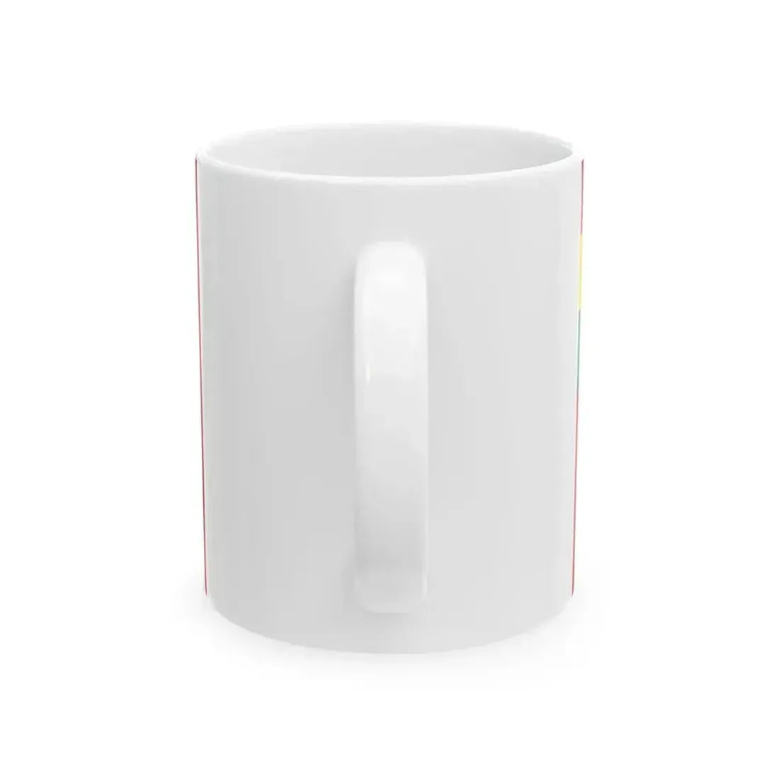 Civil Ensign of Ghana (Ghana) White Coffee Mug - Go Mug Yourself