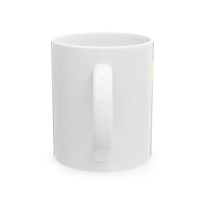 Civil Ensign of Ghana (Ghana) White Coffee Mug - Go Mug Yourself