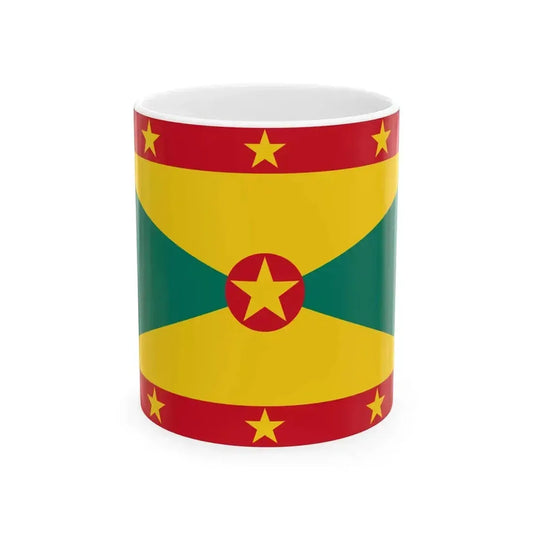 Civil Ensign of Grenada (Grenada) White Coffee Mug 11oz - Go Mug Yourself