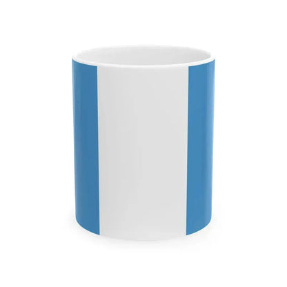 Civil ensign of Guatemala (Guatemala) White Coffee Mug 11oz - Go Mug Yourself