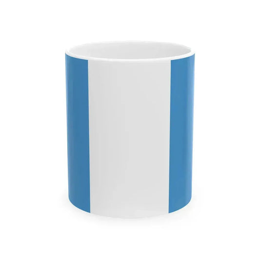 Civil ensign of Guatemala (Guatemala) White Coffee Mug 11oz - Go Mug Yourself
