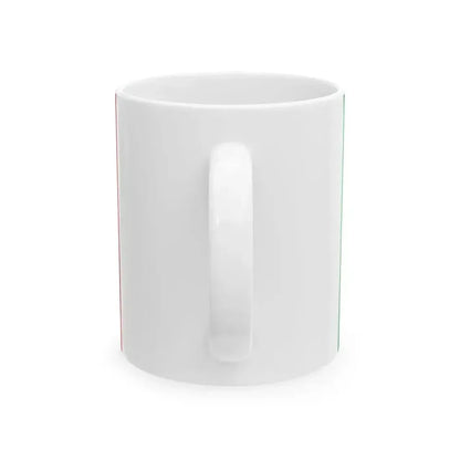 Civil Ensign of Italy (Italy) White Coffee Mug - Go Mug Yourself