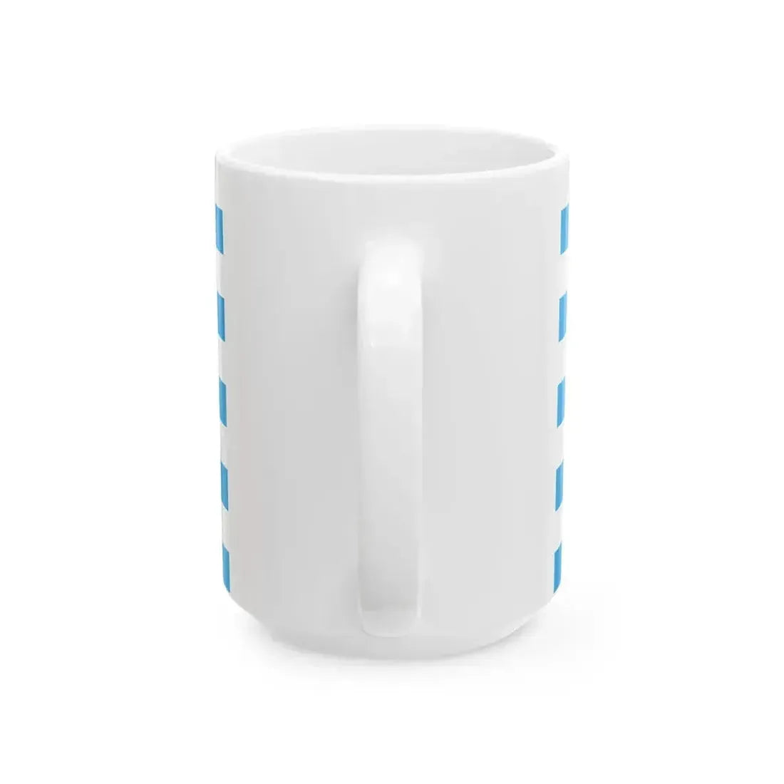Civil Ensign of Luxembourg 3-2 (Luxembourg) White Coffee Mug - Go Mug Yourself