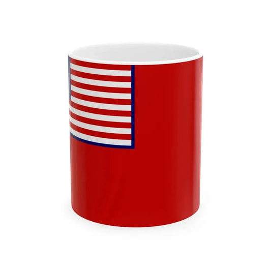 Civil Ensign of Malaysia (Malaysia) White Coffee Mug 11oz - Go Mug Yourself