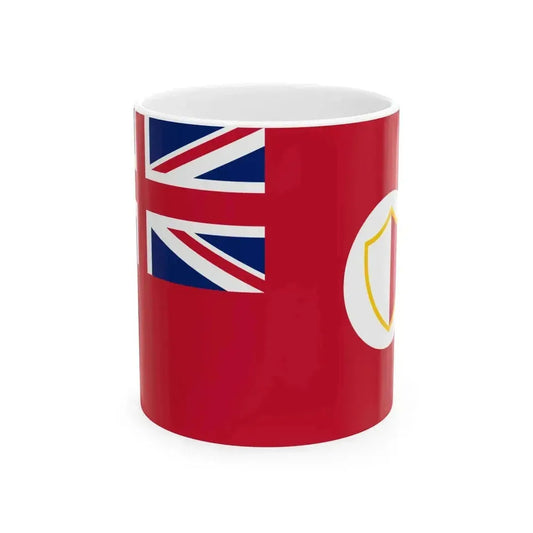 Civil Ensign of Malta 1898-1943 (Malta) White Coffee Mug 11oz - Go Mug Yourself