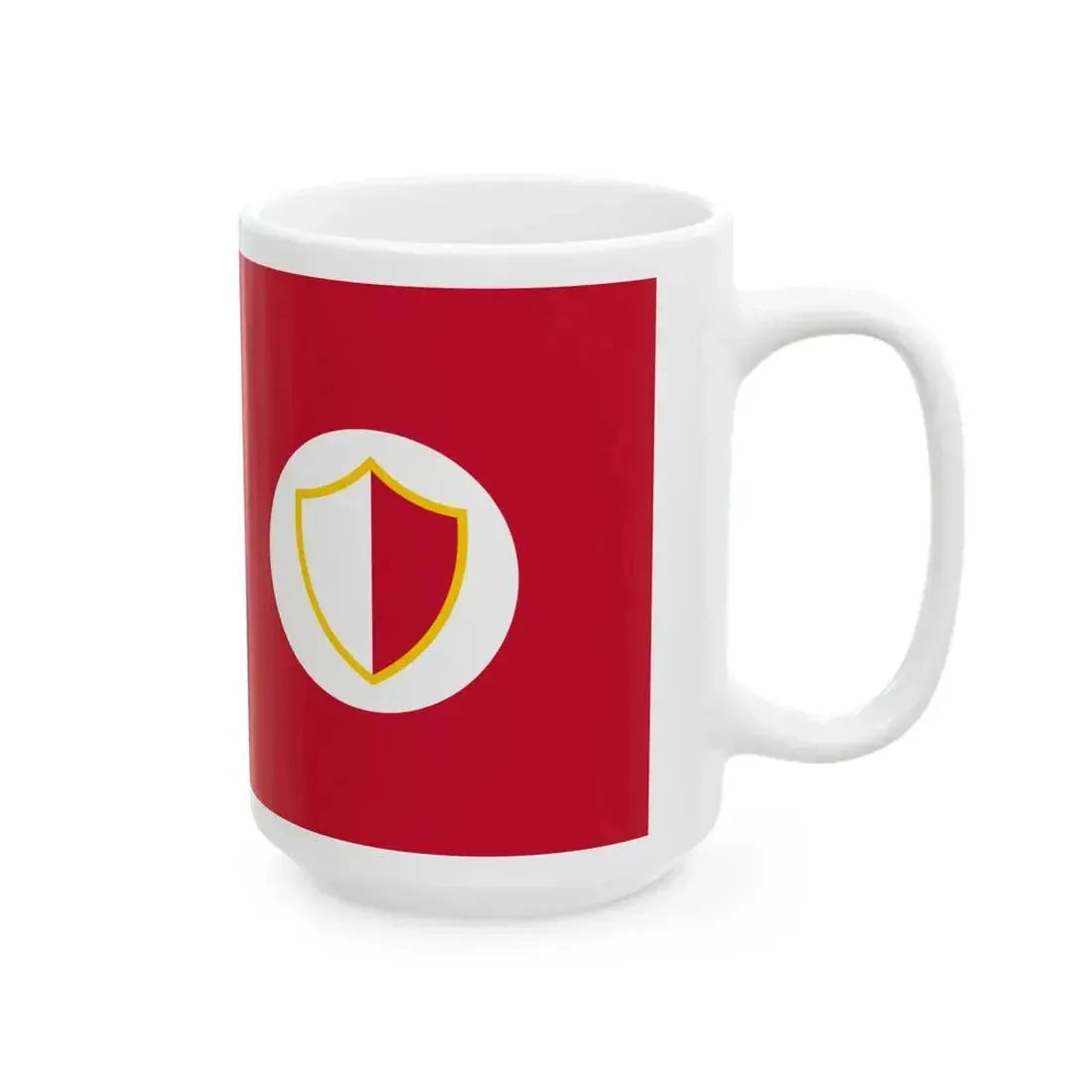 Civil Ensign of Malta 1898-1943 (Malta) White Coffee Mug - Go Mug Yourself