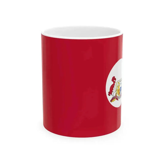 Civil Ensign of Mauritius 1906-1968 (Mauritius) White Coffee Mug 11oz - Go Mug Yourself