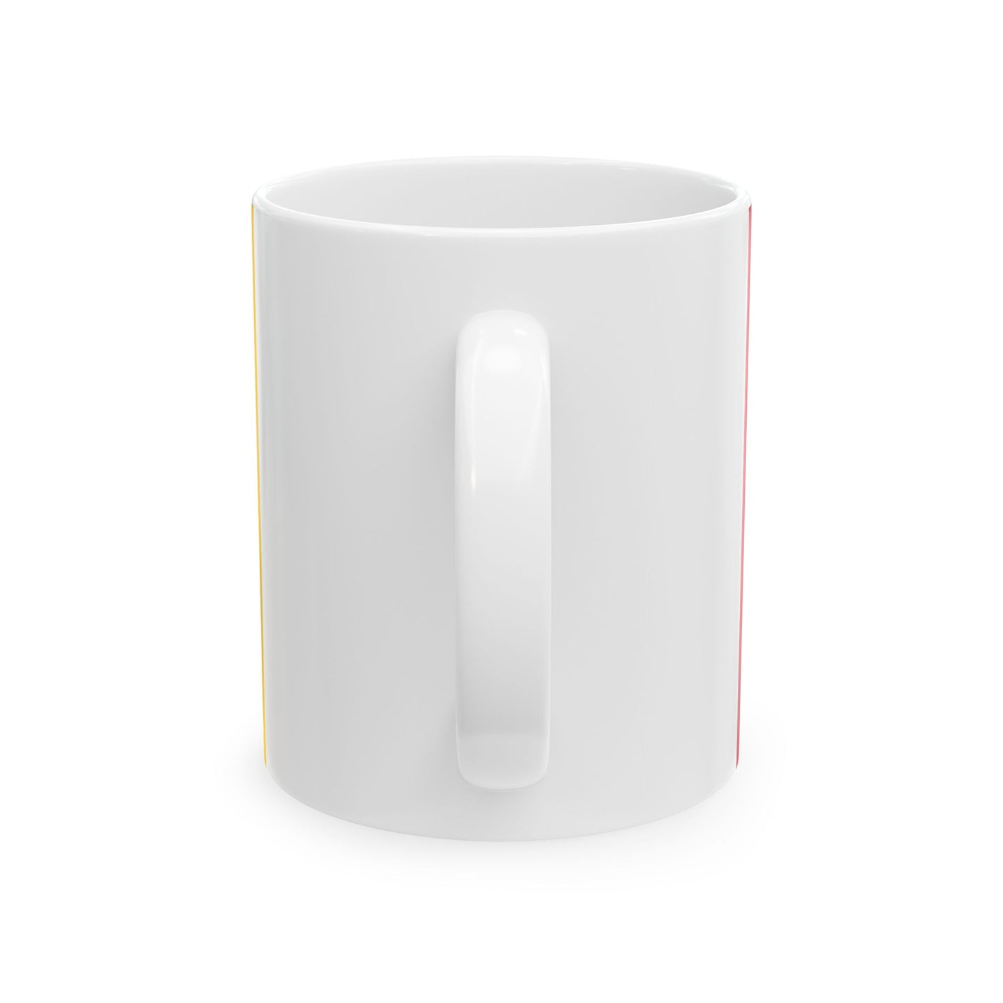 Civil ensign of New Granada (Colombia) White Coffee Mug-Go Mug Yourself