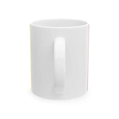 Civil ensign of New Granada (Colombia) White Coffee Mug - Go Mug Yourself