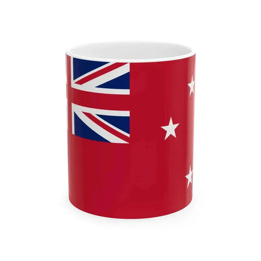 Civil Ensign of New Zealand (New Zealand) White Coffee Mug 11oz - Go Mug Yourself