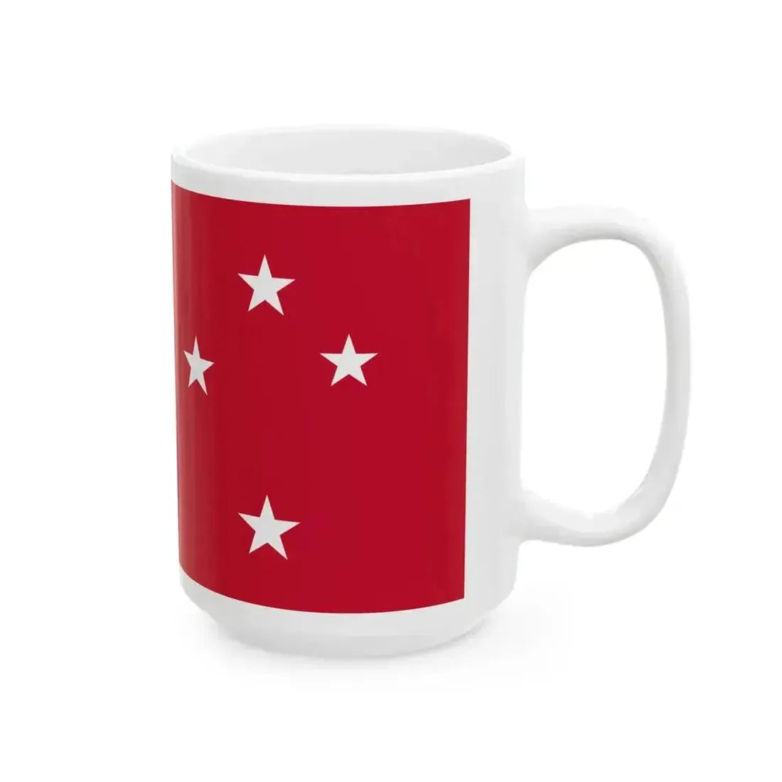 Civil Ensign of New Zealand (New Zealand) White Coffee Mug - Go Mug Yourself